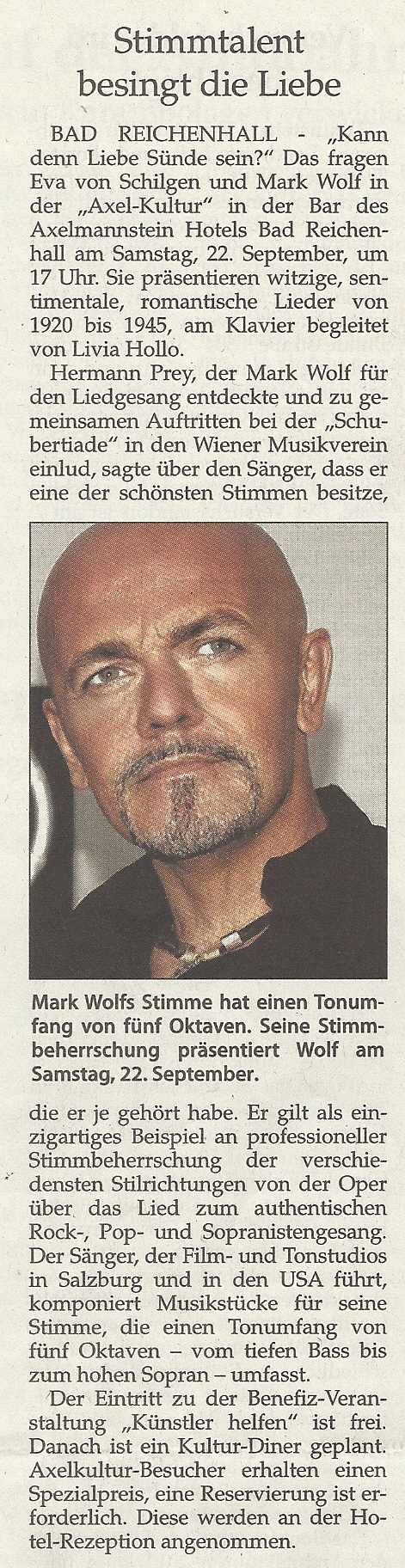 RH Tagblatt 4.9. Mark Wolf0001